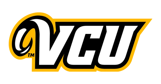 a logo of VCU