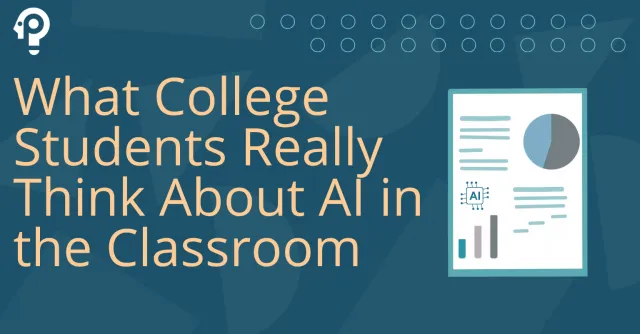 An image for our report on what college students really think about AI in the classroom