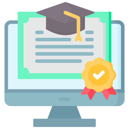 icon meant to represent an ai literacy and competency personal development course for higher education.