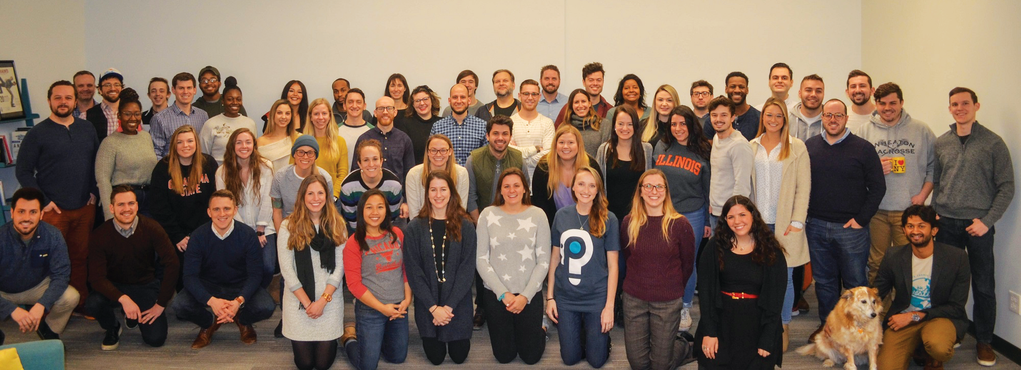 PackbackTeam Photograph of the Packback team, January 2019.