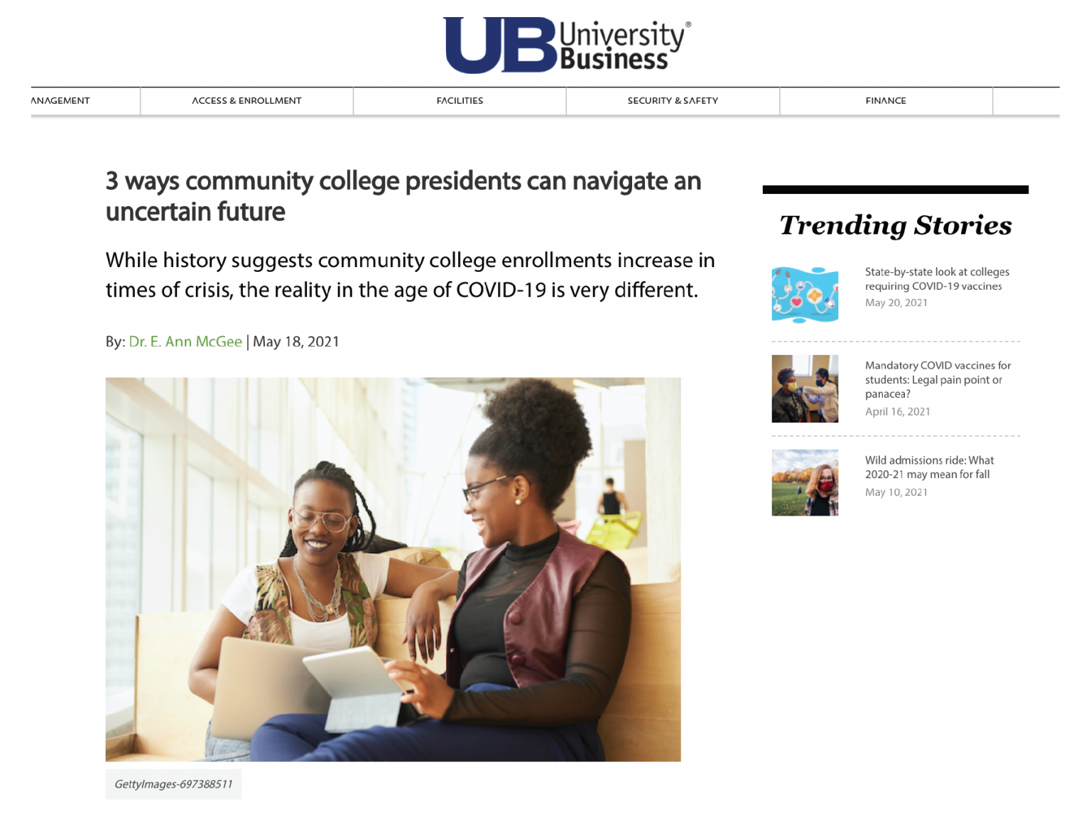 UB featured