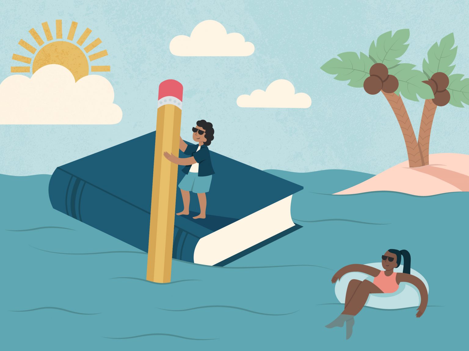5 Spring Break tips for Teachers teachers enjoying spring break